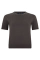 S Max Mara Crew Neck Sweater With Short Sleeves