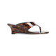 Stuart Weitzman Vinnie Wedge Thong 50