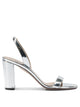 Aquazzura "So Nude Block 85Mm" Heeled Sandals