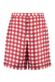 Prada Printed Silk Shorts