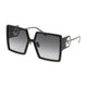 Philipp Plein Black Titanium Sunglasses