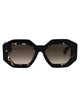 Philipp Plein Black Acetate Sunglasses