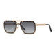 Philipp Plein Gold Brown Metal Sunglasses