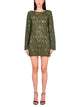 Gcds Monogram Macrame Dress