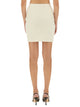 Self-Portrait White Sequin Embellished Skirt