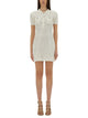 Self-Portrait Cotton Blend Knitted Dress