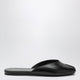 Jude Date Low Sabot In Black Leather