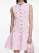 Self-Portrait Sleeveless Textured Dress