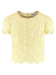 Self Portrait 'Yellow Lace' Top