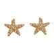 Self-Portrait Sea Star Earrings - - Metal - Gold