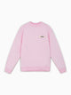Jacquemus Pink Sweatshirt With Gros Grain Logo