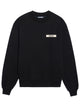 Jacquemus Felpa Con Logo In Grosgrain