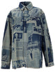 Jean Paul Gaultier Shirt With Newspaper Print