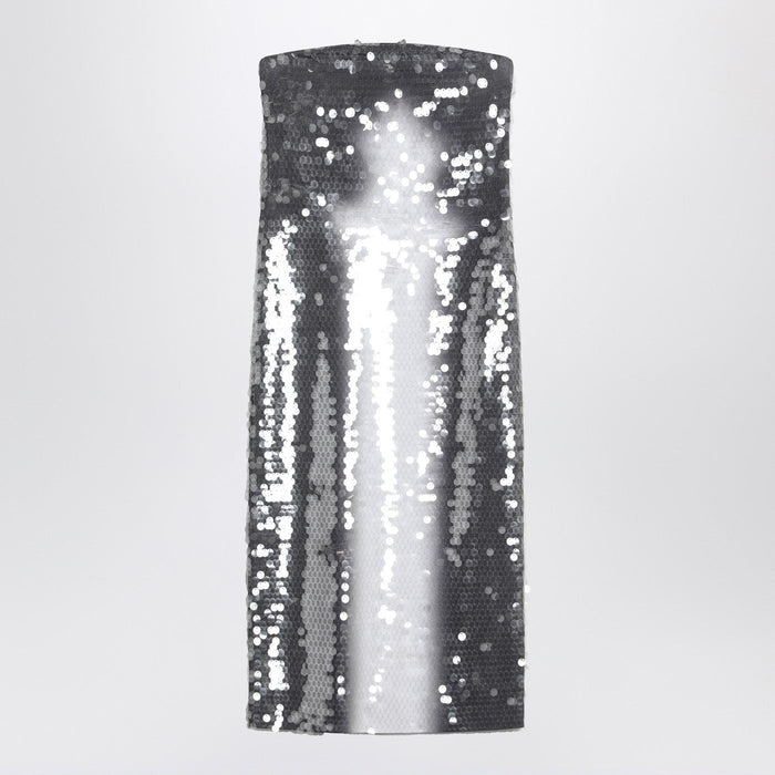 Sportmax Midi Dress With Gradient Sequin Effect
