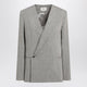Loulou De Saison Suna Tailored Jacket With An Asymmetric Opening And Lapel
