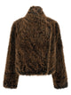 B&B Couture 'Susan First' Eco-Fur Coat