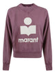 Isabel Marant Logo-Print Long-Sleeve Sweatshirt