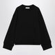 The Frankie Shop Black Talia Cottonblend Sweatshirt