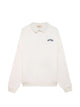 Autry White Cotton Sweatshirt