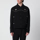 Needles Piping Cowboy Jacket In Stretch Polyester Black