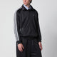 Needles Jacquard Polyester Track Jacket In Charcoal