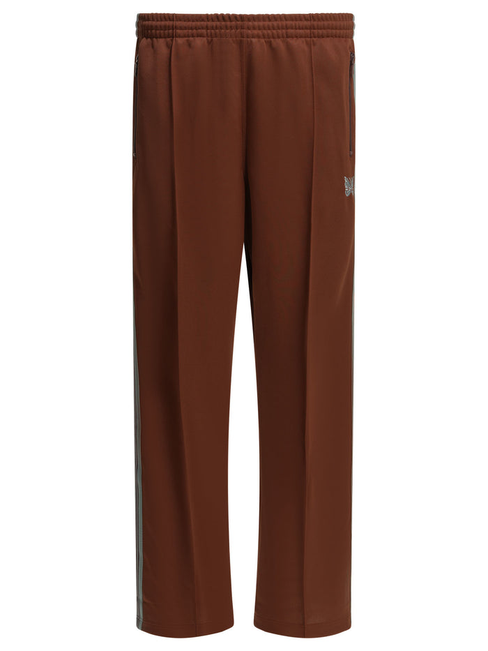 Needles Bordeaux Polyester Sports Pants