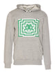 Comme Des Garçons Pixel Print Hoodie