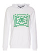 Comme Des Garçons Pixel Print Hoodie