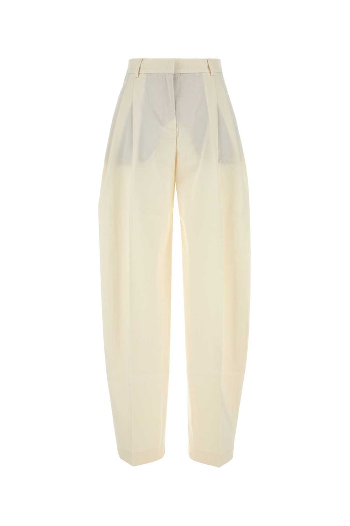 The Andamane Ivory Gabardine Pant