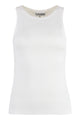 Ganni Cotton Tank Top