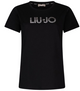 Liu Jo Black Cotton Tee Shirt