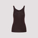 The Frankie Shop Burgundy Rivo Knit Rayon Tank Top