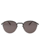 Mykita Black Polarized Pro Hi-Con Grey Steel Sunglasses
