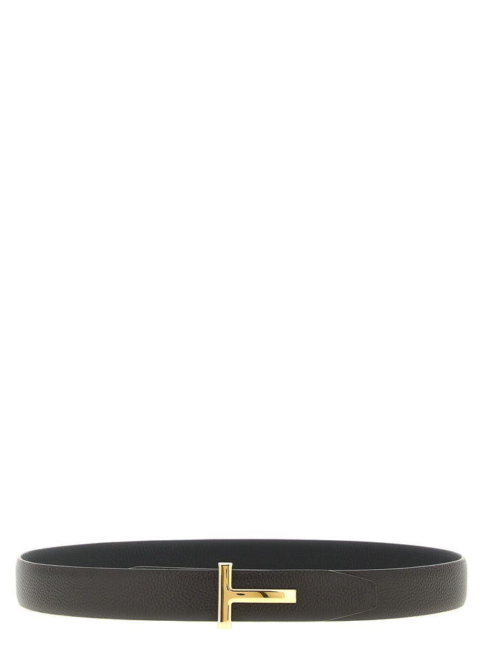 Tom Ford Hammered Reversible Belt