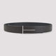 Tom Ford Black Calf Leather Belt