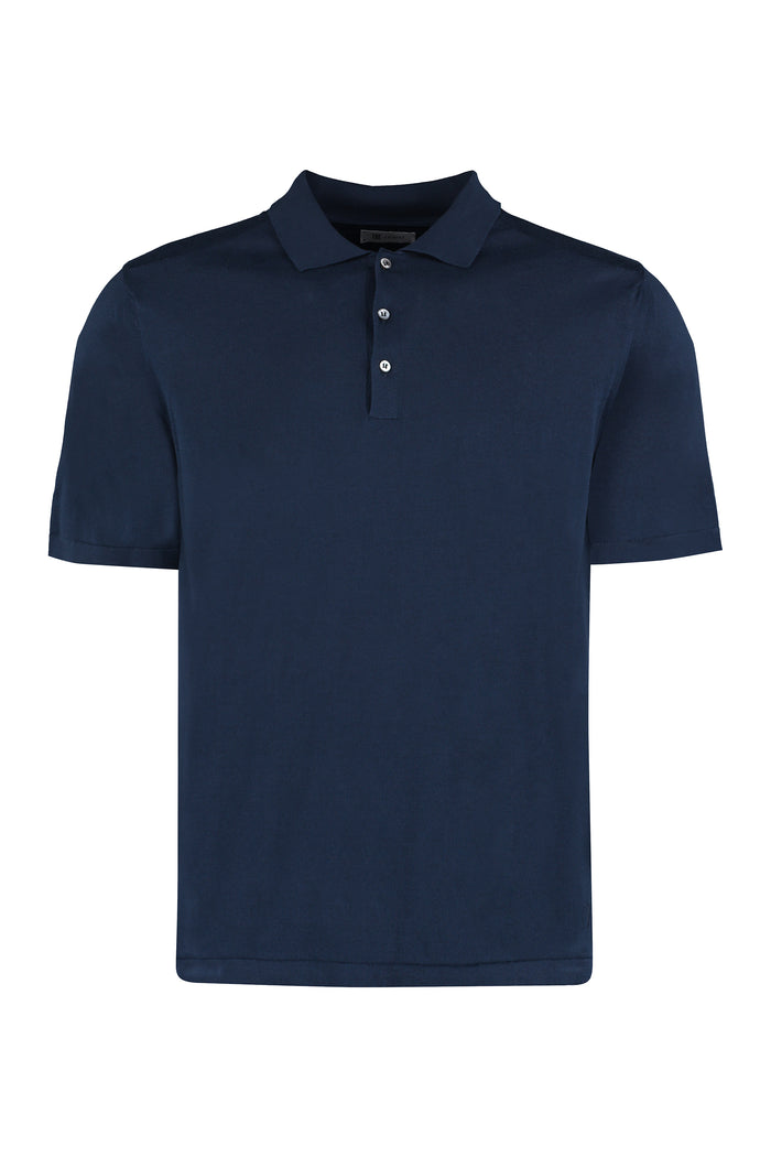 The (Alphabet) Cotton Knit Polo Shirt