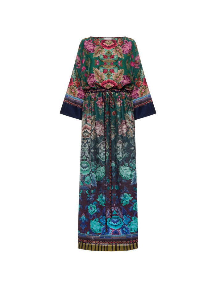 Pierre Louis Mascia Printed Silk Dress