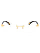 Maybach Eyewear Gold Plated Titanium Glasses