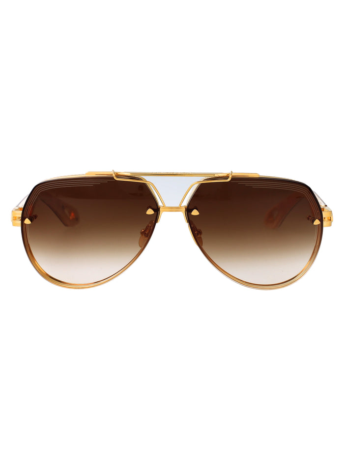 Maybach Eyewear Gold Plated Titanium Sunglasses