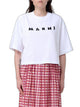 Marni Lily White Cotton T-Shirt