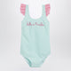 Mc2 Saint Barth Bella E Monella Swimsuit With Vichy Pattern