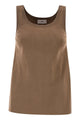 Elisabetta Franchi Knitted Top With Shiny Viscose Stripes