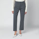 The Latest Grey Woolblend Trousers