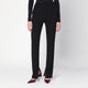 The Latest Black Trousers With Zipped Slits