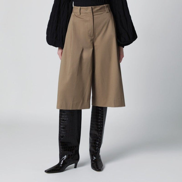 The Latest Cognac Cotton Dakota Bermuda Shorts