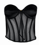 Elisabetta Franchi Black Stretch Top