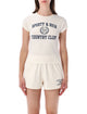 Sporty & Rich Sporty & Rich Off-White Varsity Slim T-Shirt