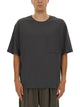 Lemaire Grey Cotton-Silk T-Shirts