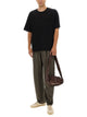 Lemaire Black Cotton Silk T-Shirts