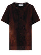 Jean Paul Gaultier Tshirt Con Stampa Python